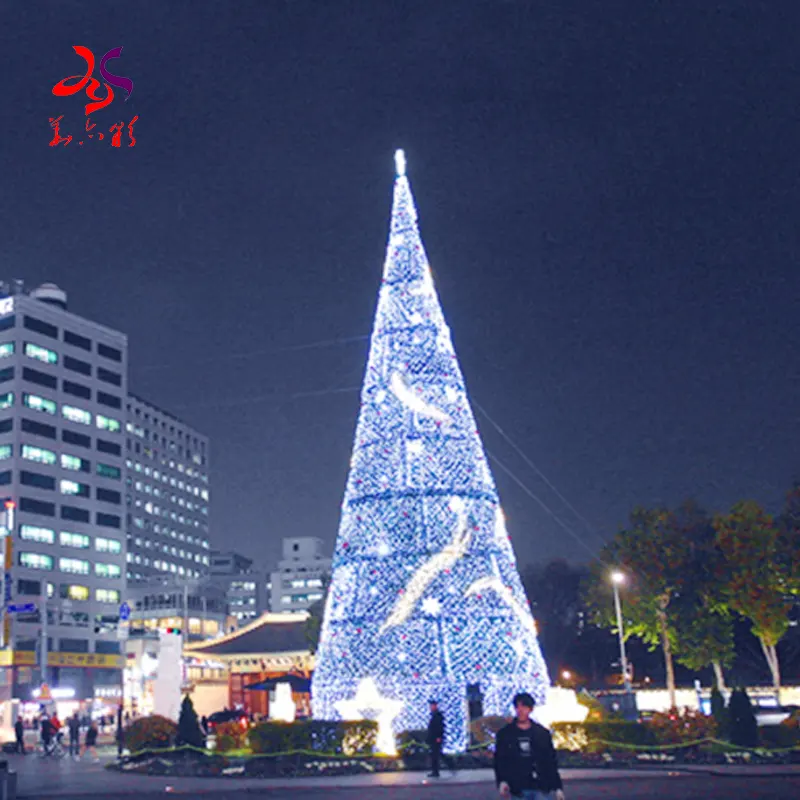 Paraguas artificial gigante para tienda, marco de alambre led, Bola de luces para árbol de Navidad, venta al por mayor, 2023