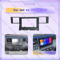 Marco de Radio para Coche Android con Navegación GPS y Estéreo, Panel de Soporte para JAC V6 2012-2018, Marco para DVD de Coche Android