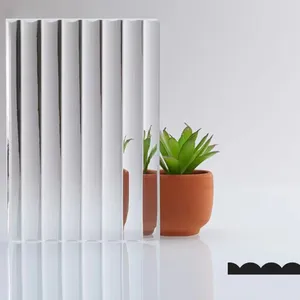 Fabricante patrón vidrio textura vidrio ultra claro 3mm 5mm 10mm paneles decorativos endurecidos hojas