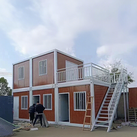 Maison préfabriquée de luxe XH de 40 pieds, 2 chambres, design moderne détachable, certifiée CE, pour hôtel et villa en Australie