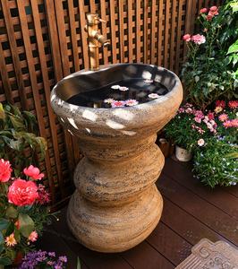 Lavabo sur pied en <span class=keywords><strong>pierre</strong></span> artificielle en résine écologique pour cour, <span class=keywords><strong>colonne</strong></span> extérieure, salle de bain, villa, jardin - Product Image 2