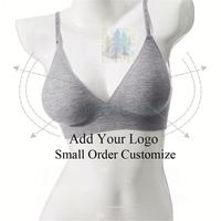 One Piece Women Sexy Gathering Massage Cup Bra