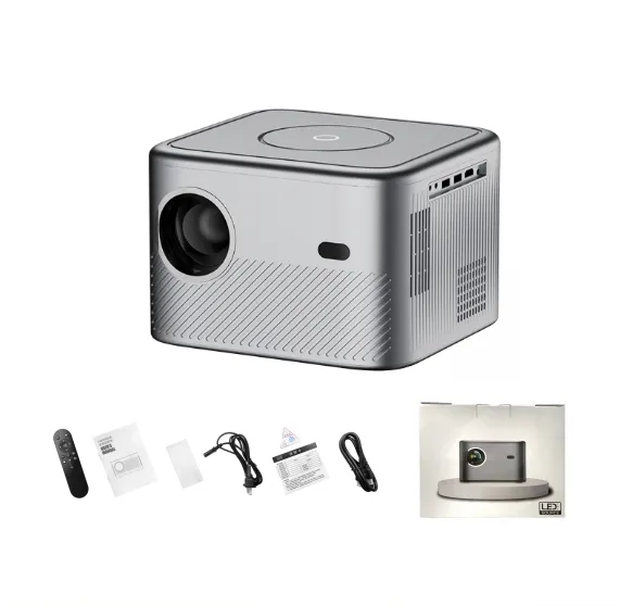 Smart TV Box Home Theater Projectors Cinema Mirror Phone LED Video Projector for Home 4k Video