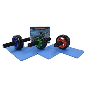Appareil d'entraînement abdominal portable pour la maison, rouleau d'exercice pour le renforcement du tronc, en acier et EVA J-145/J-165 – Achetez Abdo - Product Image 1