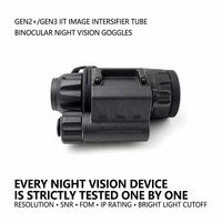 Dispositif de vision nocturne QCNV monoculaire MNVD1450 GEN2+ avec tube intensificateur d'image de type Autogate FOM1600+ pour les activités de plein air
