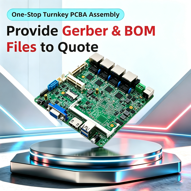 Industrial Router Switch PCBA | Custom PCB Assembly Manufacturer | Quote by Gerber & BOM List | 4 High-Speed SMT Lines