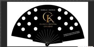 Black Rib PP <b>Plastic</b> Handheld Fan PVC <b>Letter</b> Pattern Inspired Love Model for Home Decoration Business Feng Shui Religious - Product Image 4