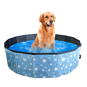 Usine Spot Impression Pet Muti_function la Piscine, Chien Pet Piscine Gonflable Portable Glace Baignoire Froid Plunge Pcp - Product Image 1