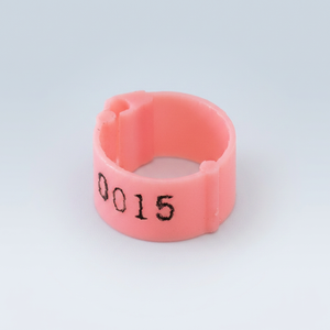 Anneaux de patte en plastique Crown 245-CN, durables et légers, pour volailles, pigeons et oiseaux - Product Image 3