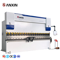 Presse plieuse SANXIN à prix d'usine 63t 130t, plieuse automatique hydraulique pour tôles en acier inoxydable