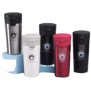 Vaso Térmico Portátil de Acero Inoxidable para Coche, Taza de Café con Tapa de Rebote, Mantiene la Temperatura de 6 a 12 Horas, Regalo Ideal - Product Image 1
