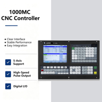 Système de tour CNC 5 axes Kycnc 1000mc avec contrôleur PLC, mémoire 1 Go, directement de l'usine, garantie 1 an, support après-vente