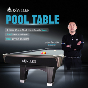 KONLLEN Premium Custom American 9 Ball Pool <b>Table</b> High Density Slate Professional Tournament Style Speed Cloth Ft Steel KL2-1 CO - Product Image 1