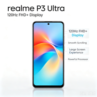 Téléphone mobile Realme P3 Ultra 5G 12 Go + 256 Go Écran 120 Hz Appareil photo 200 MP avec OIS Charge rapide 100 W