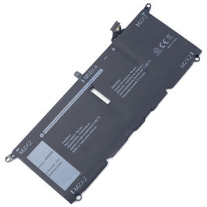 DXGH8 pil 7.6V 52Wh 4 hücre için Dell XPS 13 9370 9380 Inspiron 13 7390 7391 2-in-1 5390 5391 14 7400 7490 Laptop batarya - Product Image 1