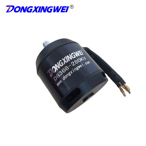 ดงซิงเว่ย มอเตอร์ D6368 280kv มอเตอร์ไฟฟ้าไร้แปรงถ่านสำหรับเครื่องบินจำลองและยานยนต์ไฟฟ้า - Product Image 4