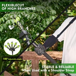 F.EAS y.d 4 trong 1 không dây cực cắt tỉa Shears chuỗi Saw Set cầm tay Tông đơ cao & thấp cây chi nhánh cắt tỉa tỉa tỉa - Product Image 5