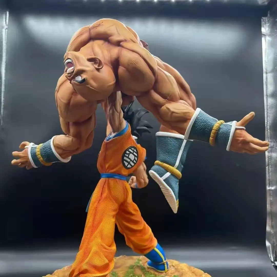 Botu - Estátua de anime em resina para Goku, modelo 3D de argila personalizada com 7 bolas de dragão, figura de bolas de dragão e vegetais, desenho feito sob medida