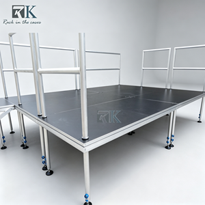 Aluminum Stage Mobile Show Stage Portable Truss Display Outdoor Folding Stage Platform Support - Product Image 1