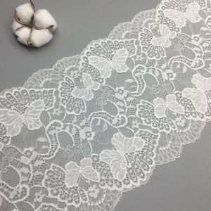 New Lace Fabric for Bridal Wedding Dresses 18cm Floral Embroidered Ribbon Trim with <strong>Sequins</strong> Luxury Style for Clothing and <strong>Bra</strong> - Product Image 4