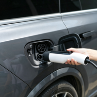 Chargeur EV portable 7kW 3.5kW Type 2 GBT Station de recharge pour véhicules électriques Tout-en-un 32A 16A Application intelligente IP65 Tesla BYD Factory