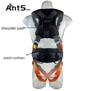 Harnais <span class=keywords><strong>de</strong></span> sécurité complet réglable ANT5PPE, ceinture <span class=keywords><strong>de</strong></span> protection contre les chutes pour la construction et l'escalade - Product Image 6