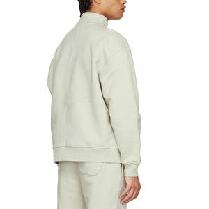 Felpe con Cappuccio Personalizzabili OEM per <span class=keywords><strong>Uomo</strong></span>, in Poliestere e Cotone, Pullover con Zip 1/4 <span class=keywords><strong>Verde</strong></span>, <span class=keywords><strong>Felpa</strong></span> con Zip a Quarto Senza Logo - Product Image 4