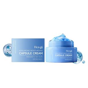 HOYGI Hyaluronic Acid Moisturizing Capsule Cream Hydrating <strong>Factor</strong> Nourishes Skin Texture Light and Bright Smooth 55g - Product Image 1