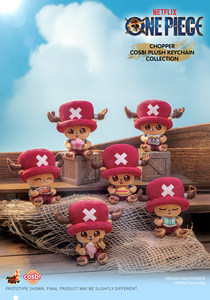Hot Toys <span class=keywords><strong>One</strong></span> <span class=keywords><strong>Piece</strong></span> Chopper COSBI Portachiavi <span class=keywords><strong>Peluche</strong></span> Blind Box Collezione - Product Image 6