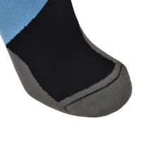 Chaussettes de compression personnalisées, chaussettes de sport à compression, hauteur genou, en nylon et élasthanne tricotées, pour soulager les gonflements, course à pied, gym, voyage, OEM, unisexe
