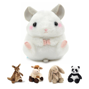 Juguete de hámster de peluche sensorial ponderado para niños, juguete de animales con calentamiento por microondas para uso doméstico, ayuda a aliviar la ansiedad - Product Image 1
