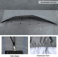 Prix d'usine Housse de camping-car étanche Protection contre la grêle résistant aux UV Caravan Travel Trailer RV Cover