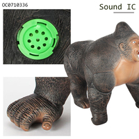 Juguetes de Gorila de Goma Suave con Sonido para Niños, Servicio Personalizado