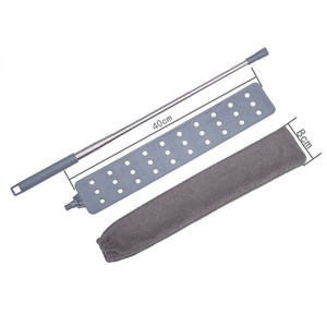 ไม้ถูพื้นด้ามจับยาวแบบยืดหดได้ DS5397สำหรับทำความสะอาดเฟอร์นิเจอร์หัวโค้งไมโครไฟเบอร์แบบปรับได้แปรงขัดหน้าต่างมีความยืดหยุ่น - Product Image 5