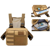 Vente en gros sac de sport multifonction gilet de sport en cours d'exécution sac de poitrine sac de gilet tactique extérieur