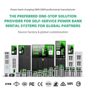 43 Inch Advertising Screen Floor Standing PowerBank Sharing Rental System Shared Power Bank Rental Station - Product Image 4