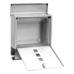 กล่องรับ<span class=keywords><strong>พัสดุ</strong></span>ติดผนังสแตนเลสกันขโมยพร้อมกุญแจล็อค กันน้ำ ความจุขนาดใหญ่ สำหรับรับจดหมาย - Product Image 4