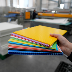 Recycled <strong>4X8</strong> Feet PP Hollow Board <strong>Plastic</strong> <strong>Corrugated</strong> Sheet Coroplast Board <strong>Plastic</strong> <strong>Corrugated</strong> <strong>Cardboard</strong> Sheets - Product Image 4