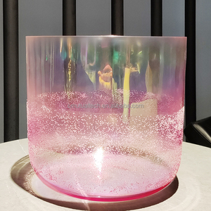 Mtd Wholesale Alchemy - Cuenco de Cristal de Cuarzo Rosa de 432hz, Profesional, para Sanación con Sonido, Cosmético, de Gran Tamaño, para Meditación - Product Image 1