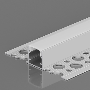 H21free Mẫu thạch cao Led nhôm hồ sơ vách thạch cao LED dải ánh sáng thạch cao Led nhôm hồ sơ kênh khuếch tán - Product Image 2