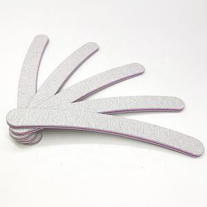 Papier de verre gris 100/180 <span class=keywords><strong>lime</strong></span> à ongles incurvée lavable - Product Image 2