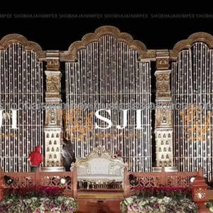 South Indian Grand <b>Wedding</b> Stage Decoration Durable Diya Fiber Reinforced Plastic Shobha Jain Impex Custom <b>Box</b> Packaging <b>Wedding</b> - Product Image 2