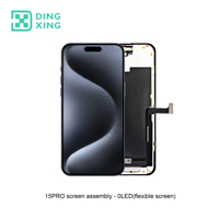 Écran OLED mobile JCID, écran flexible pour les séries 11/12/13/14/15, luminosité 400 cd+, support 1 an, emballage personnalisé