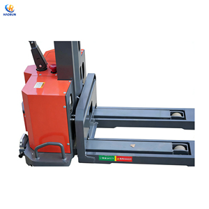 HAORUN Merk Elektrische <span class=keywords><strong>Reach</strong></span> <span class=keywords><strong>Stacker</strong></span> 1000kg |   Hefhoogte 1300-3500 mm |   Elektromagnetische rem voor veilige materiaalhandling - Product Image 6