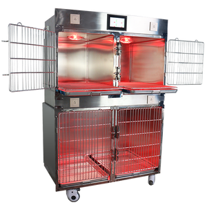 Jaulas Profesionales para Mascotas con Control de Temperatura y Patrón Sólido, Equipo Veterinario, Jaulas de Oxígeno para Perros, Embaladas en Caja - Product Image 2