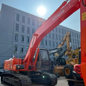 รถขุดฮิตาชิ EX200 ขนาด 20 ตัน สีแดง ติดตั้งบนแทร็ก สำหรับงานหนัก พร้อมระบบ PLC และเครื่องยนต์ - Product Image 5