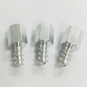 M3 M4 M5 M6 #6-32 #8-32 #10-24 1/4 entretoise hexagonale mâle à femelle entretoise en aluminium métrique pouce filetage de <span class=keywords><strong>taraudage</strong></span> entretoise hexagonale - Product Image 2