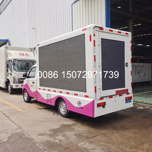 Nouveau petit panneau d'affichage numérique HD signe Mobile véhicule de publicité extérieure avec P8 P6 LED affichage <span class=keywords><strong>remorque</strong></span> camion carburant Diesel <span class=keywords><strong>en</strong></span> vente - Product Image 4