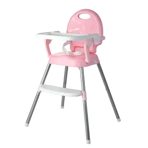 Hot baby products pink green blue baby sitting plastic high chair