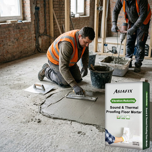 <span class=keywords><strong>Mortero</strong></span> Amortiguador de Vibraciones e Insonorizante, Reducción de Impacto Sonoro para Losas de Piso Residenciales y Comerciales - Product Image 4